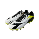 Diadora Maximus Icon LT SLP12 FG – Fußballschuhe – Weiß/Schwarz/Neongelb
