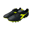 Diadora Brasil Icon LT T MDPU FG – Fußballschuhe Leder – Schwarz/Neongelb