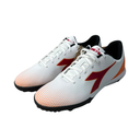 Diadora Brasil R TFR Weiß/Orange - Multinockenschuhe für Kunstrasen & Hartplätze