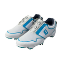 FootJoy Sport TF Damen Golfschuhe – Weiß/Türkis