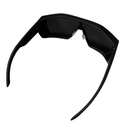 UVEX MTN Style P Sportbrille – Black Matt / Polavision Mirror Silver