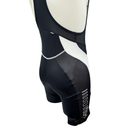 Morph Herren Bib Shorts / Träger-Radhose mit Sitzpolster – Schwarz/Weiß