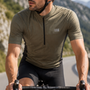rh+ Orion Jersey Herren Radtrikot – Military Green / Black