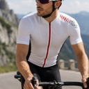 rh+ AirX Lite Jersey Herren Radtrikot Weiß/Rot