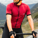 Vaude Challenge Jersey Herren Radtrikot – Bordeaux/Schwarz