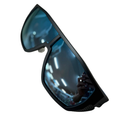 UVEX LGL 51 Sportsonnenbrille Schwarz Blau