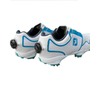 FootJoy Sport TF Damen Golfschuhe – Weiß/Türkis