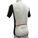 rh+ AirX Lite Jersey Herren Radtrikot Weiß/Rot