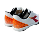 Diadora Brasil R TFR Weiß/Orange - Multinockenschuhe für Kunstrasen & Hartplätze