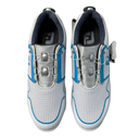 FootJoy Sport TF Damen Golfschuhe – Weiß/Türkis