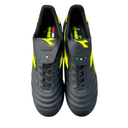 Diadora Brasil Icon LT T MDPU FG – Fußballschuhe Leder – Schwarz/Neongelb