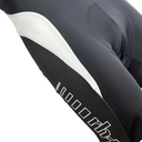 Morph Herren Bib Shorts / Träger-Radhose mit Sitzpolster – Schwarz/Weiß