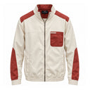 Amundsen Sports Ditch Hiker Full Zip Mens – Oatmeal / Terra Red