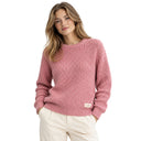 Amundsen Sports Field Sweater Womens – Peony Pink