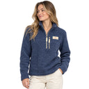 Amundsen Sports Hut Half Zip Womens – Faded Navy
