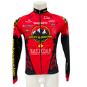 BIEMME Rocky Mountain Bicycles Team Langarm-Radtrikot – MTB Team Edition – Rot/Schwarz – Herren