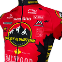 BIEMME Rocky Mountain Bicycles Team Langarm-Radtrikot – MTB Team Edition – Rot/Schwarz – Herren