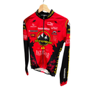 BIEMME Rocky Mountain Bicycles Team Langarm-Radtrikot – MTB Team Edition – Rot/Schwarz – Herren 
