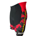 BIEMME Rocky Mountain Bicycles Team Radhose – MTB Team Edition – Gepolstert – Herren – Rot/Schwarz