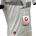 CASTELLI Sidi Prosecco Kurzarm-Radtrikot – Weiß/Grau