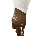 DESCENTE AG2R Bib Shorts – Herren Radhose mit Trägern Braun