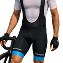 DESCENTE Bib Shorts Schwarz/Blau