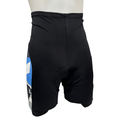 DESCENTE Herren Radhose / Cycling Shorts mit Sitzpolster – Schwarz/Blau