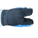DESCENTE Herren Radhose / Cycling Shorts mit Sitzpolster – Schwarz/Blau