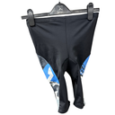 DESCENTE Herren Radhose / Cycling Shorts mit Sitzpolster – Schwarz/Blau