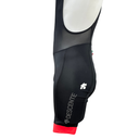 DESCENTE Performance Bib Shorts – Herren Trägerhose – Schwarz/Rot