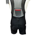 DESCENTE Performance Bib Shorts – Herren Trägerhose – Schwarz/Rot