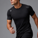 DESCENTE Performance Training Shirt – Herren Funktionsshirt – Schwarz