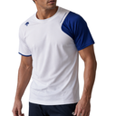 DESCENTE Performance Training Shirt – Herren Funktionsshirt – Weiß/Blau