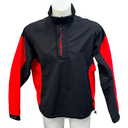 Galvin Green Ashford GTX Half Zip Golfjacke – Herren Gr. S – Schwarz/Rot – GORE-TEX