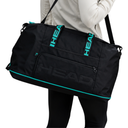 HEAD Coco Duffle Bag – Sporttasche Schwarz/Türkis