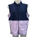 KJUS Men Delian Vest Herren – Golfweste – Navy/Flieder