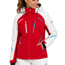 McKINLEY Damen Skijacke – Rot / Weiß / Türkis