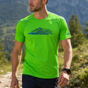 McKINLEY Funktionsshirt Herren – Neongrün – Atmungsaktiv – Outdoor & Sport