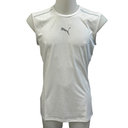 PUMA TB S/L Tee Herren – Ärmelloses Funktionsshirt – Weiß