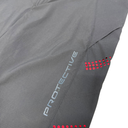Protective Herren Bike-/Outdoor-Shorts – Schwarz mit roten Akzenten