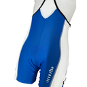 Zero W Bibshorts Herren Träger-Radhose Petrol/Weiß