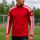 adidas Squadra 21 Training Jacket – Rot/Weiß – Herren