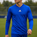 adidas Team Base Tee Y Langarmshirt – Royalblau | Climalite